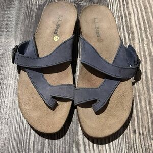 Women's Blue Suede Sandals Boho Hobo Vacation Beach